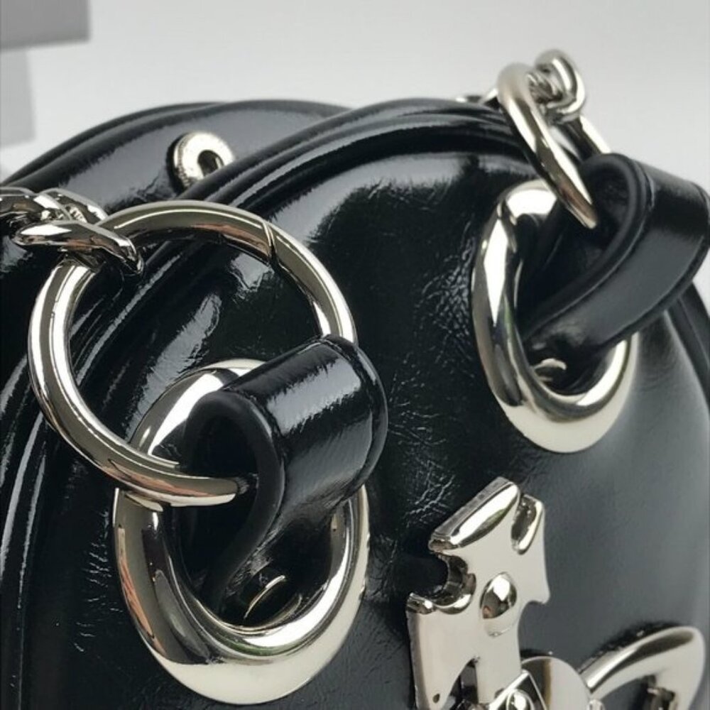 Leather Chain Shoulder Bag Vivienne Westwood - Picture 5 of 7